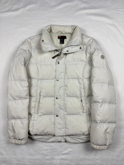 Vintage Diesel White Down Puffer Jacket (women's M)