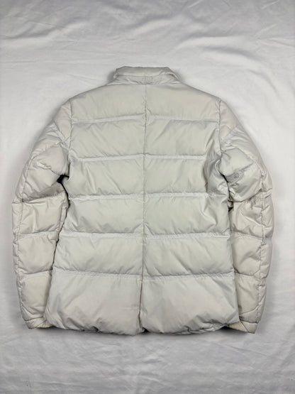 Vintage Diesel White Down Puffer Jacket (women's M)