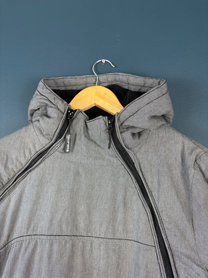 Vintage SUBLEVEL Dual Zip Quilted Jacket (wmns XL)