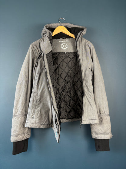 Vintage SUBLEVEL Dual Zip Quilted Jacket (wmns XL)