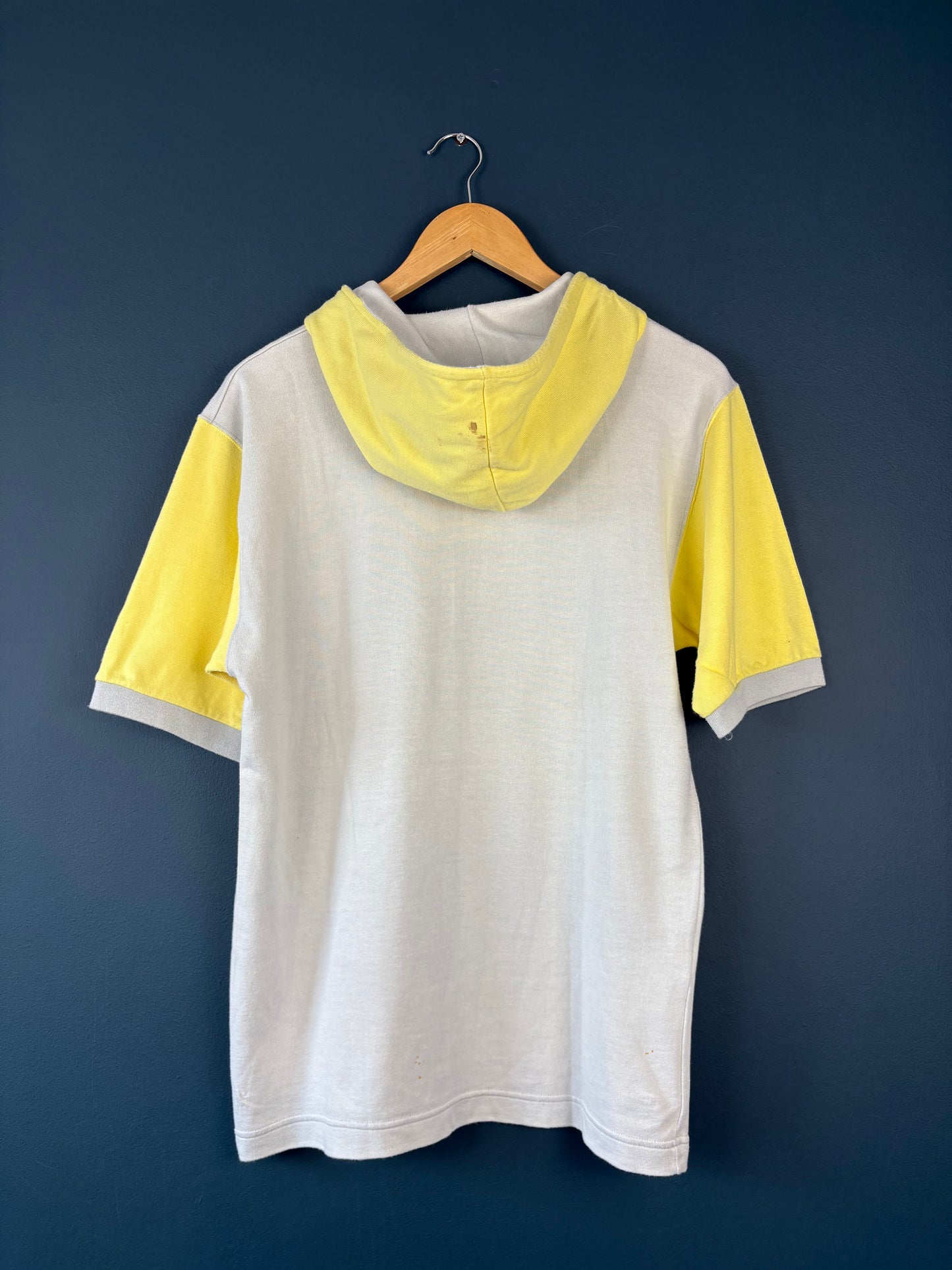 Vintage Hobie 80s USA Made Shortsleeve Hoodie  (M)