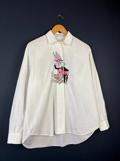 Vintage Emmanuel Schvili Bugs Bunny White Shirt (M)