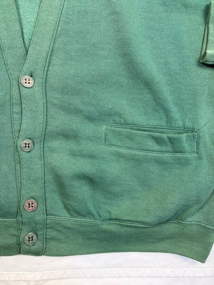 Vintage Levi's Forrest Green Cotton Cardigan (L)