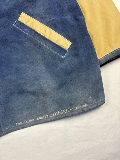 Vintage Diesel Industry Royal Air Force Leather Jacket (XL)