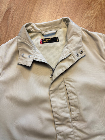Levi's Sta-Prest 90s Cream Harrington Jacket (S)