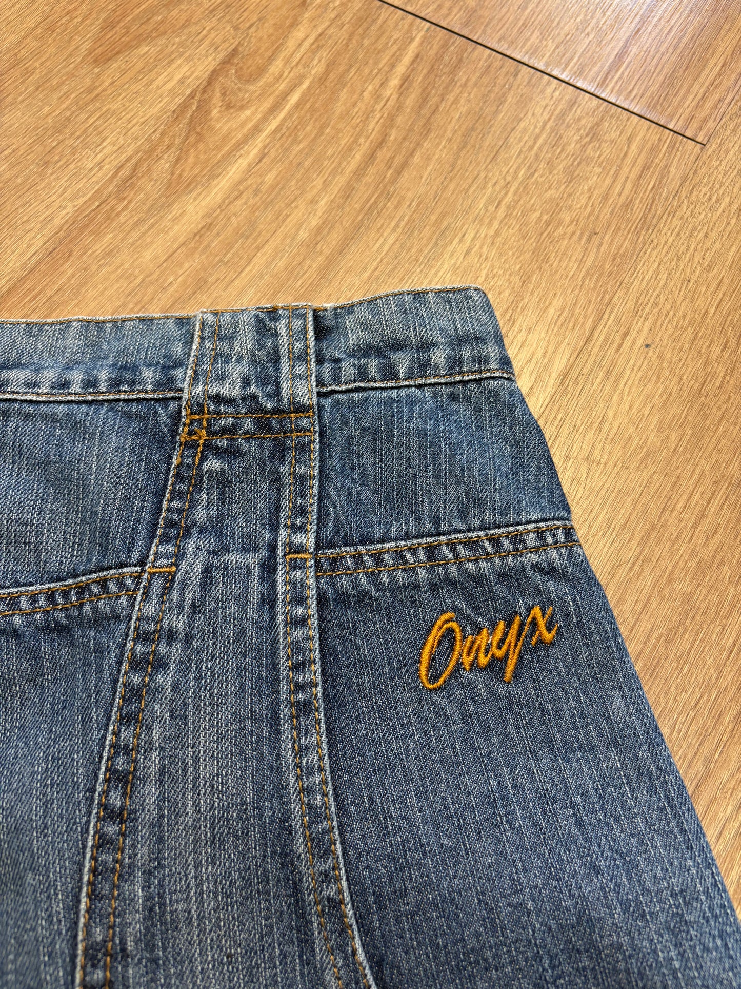 Onyx Denim 90s Super Baggy Carpenter Denim Jeans (32x32)