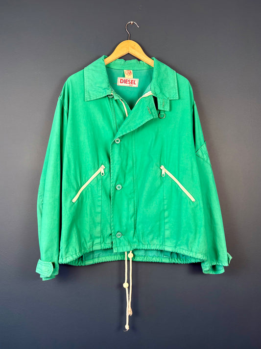 Vintage Diesel MK3 Army Green Cotton Jacket (L)