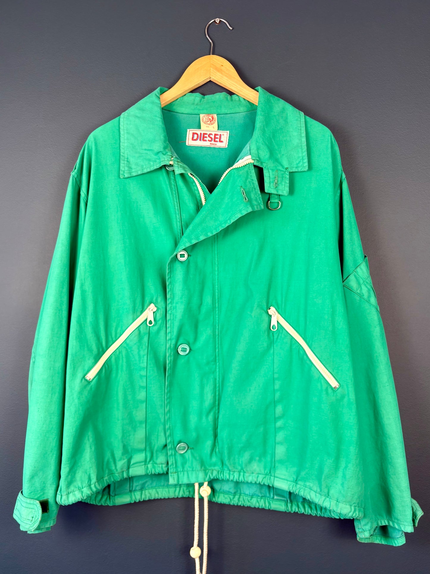 Vintage Diesel MK3 Army Green Cotton Jacket (L)