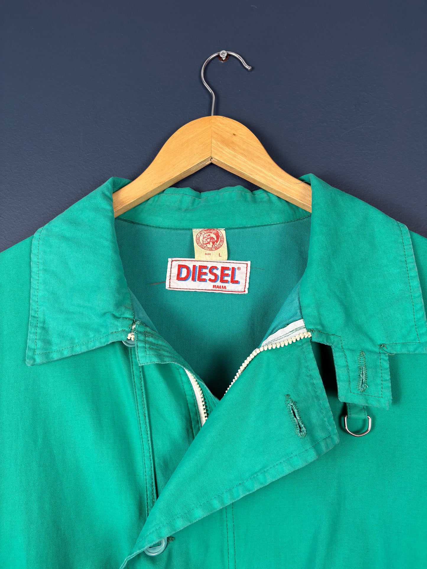 Vintage Diesel MK3 Army Green Cotton Jacket (L)