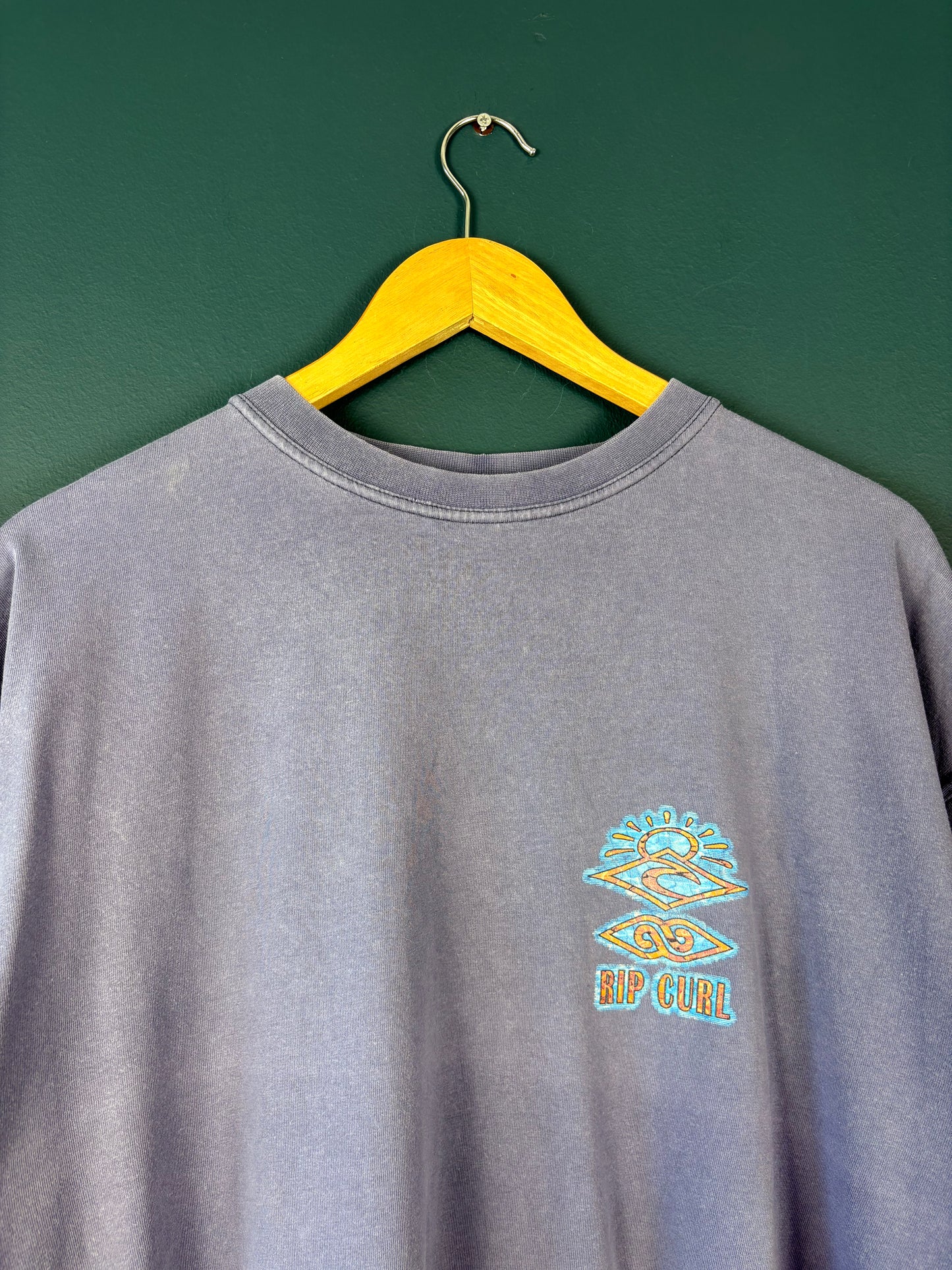 Vintage Ripcurl Surfwear Lilac Purple Tee (L)