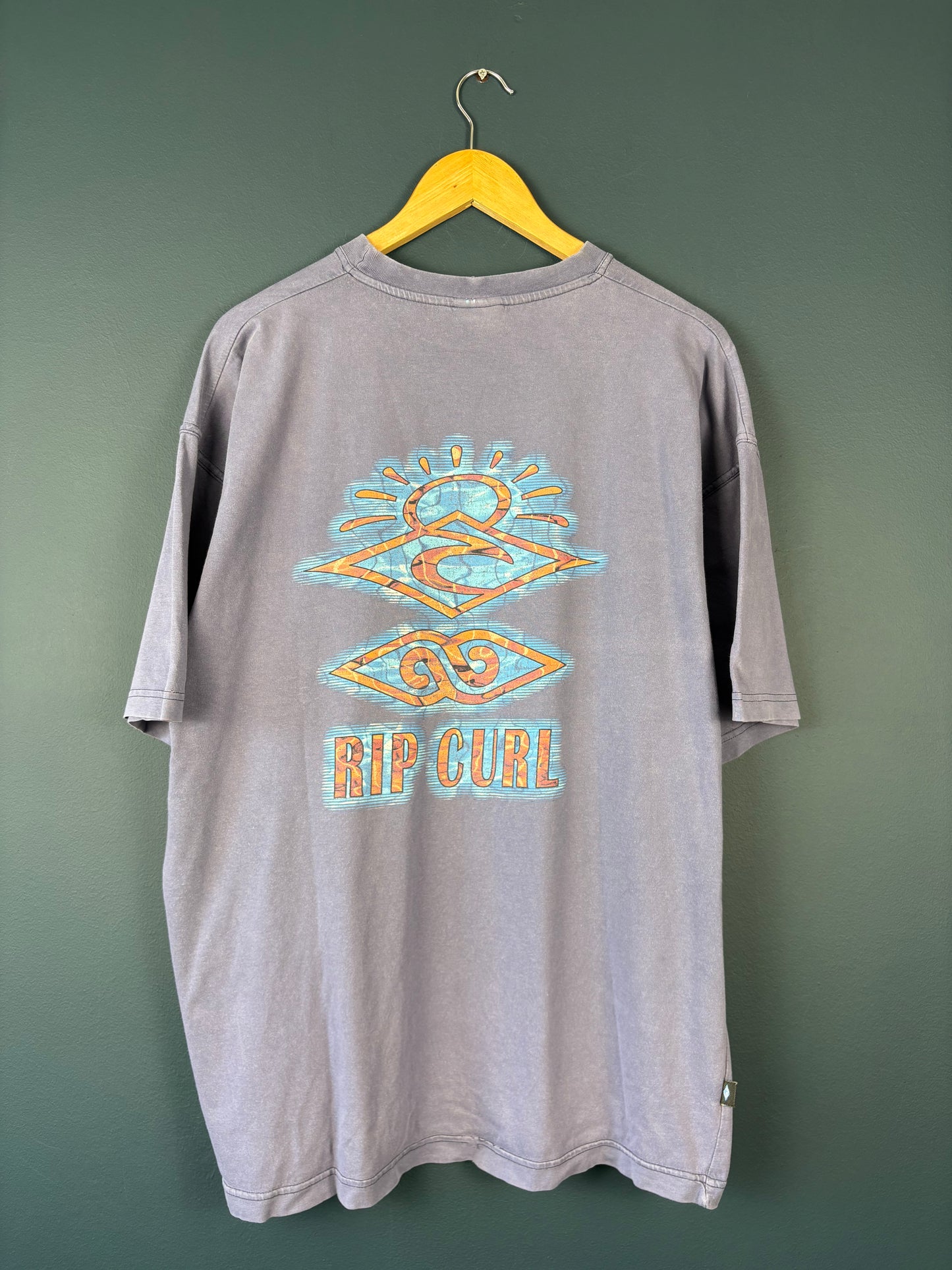 Vintage Ripcurl Surfwear Lilac Purple Tee (L)