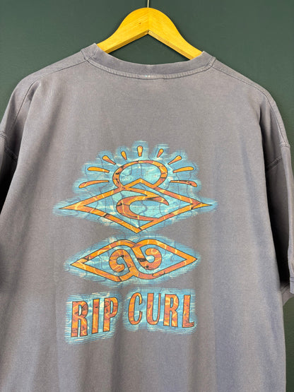 Vintage Ripcurl Surfwear Lilac Purple Tee (L)