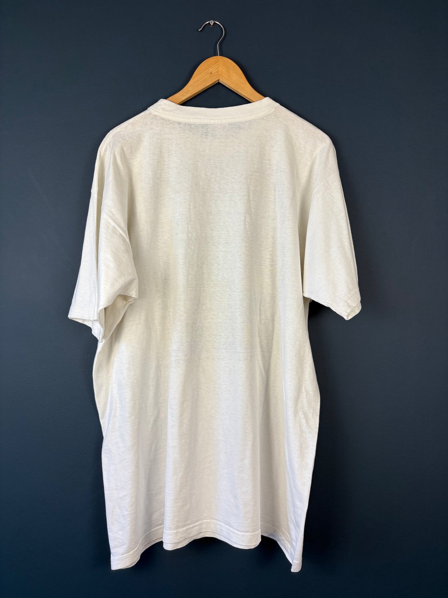 Vintage London Graphic 90s White Tee (XL)