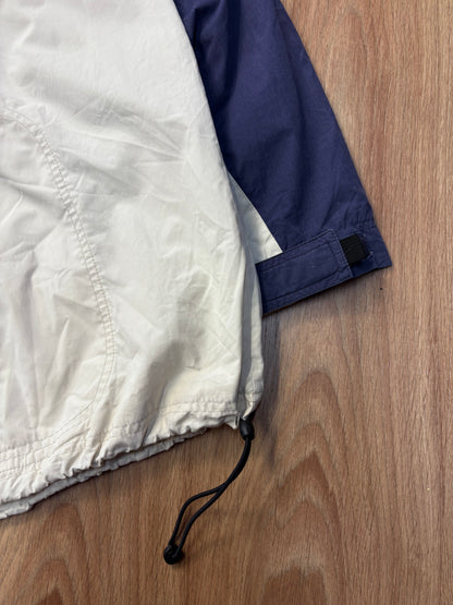 Nike 2000s Navy + Cream Technical Anorak Jacket (L)