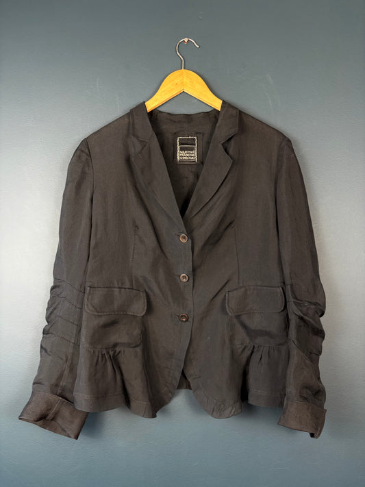 Vintage Marithe Fancois Girbaud Silk Jacket (wmns S/M)