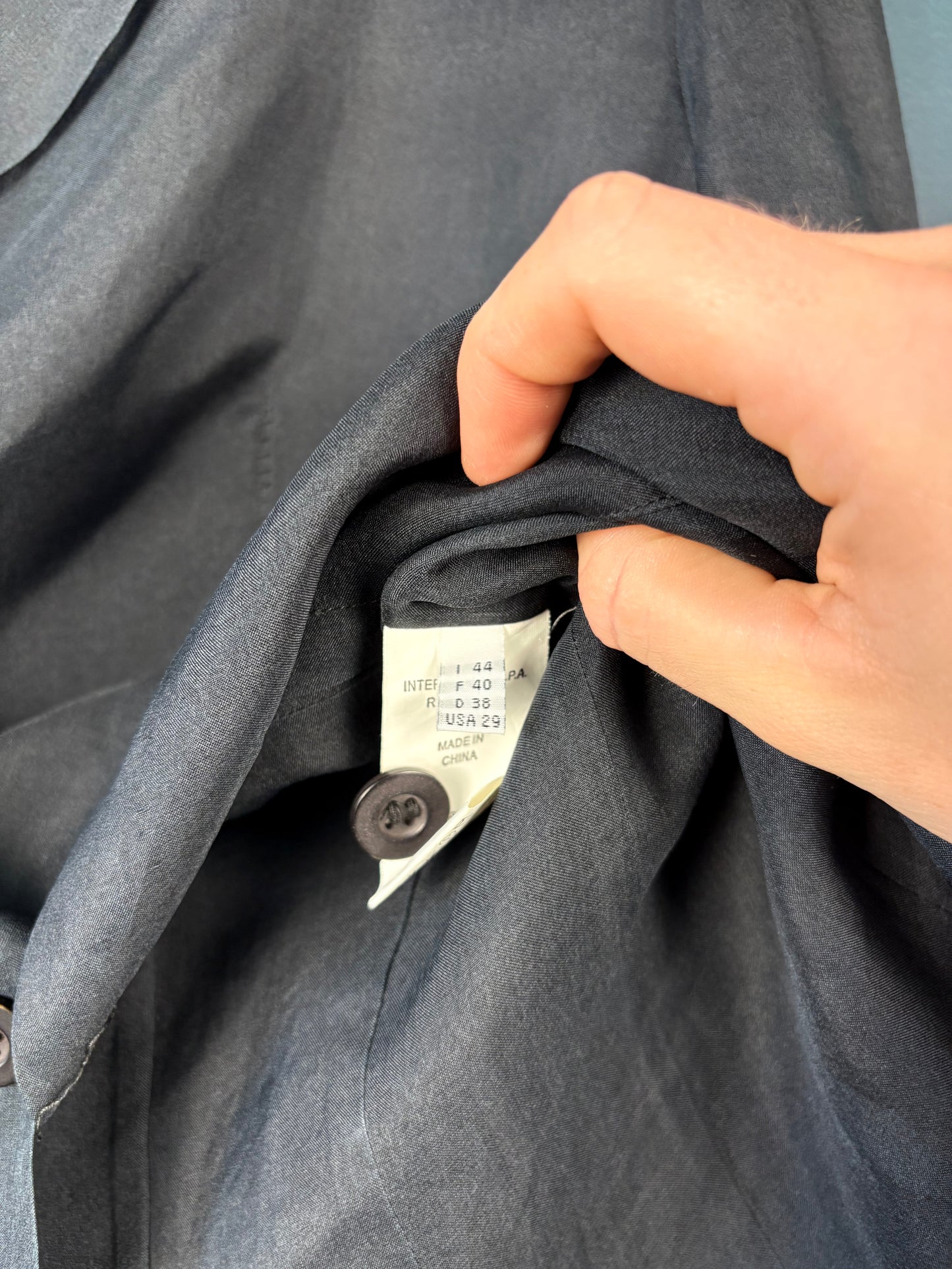 Vintage Marithe Fancois Girbaud Silk Jacket (wmns S/M)
