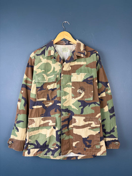 Vintage United States Marine Corp Camo Shirt (M)