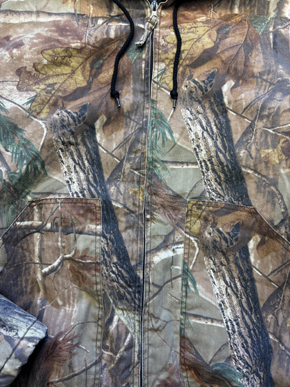 RealTree 90s Workwear Camo Hooded Active Jacket (XL)