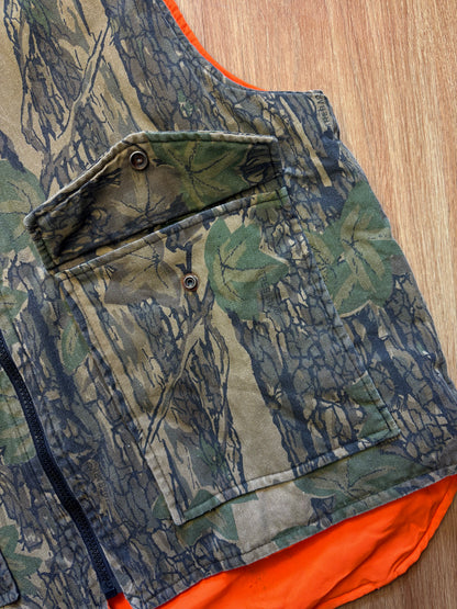 RealTree 90s Workwear Camo Reversible Vest Jacket (L)