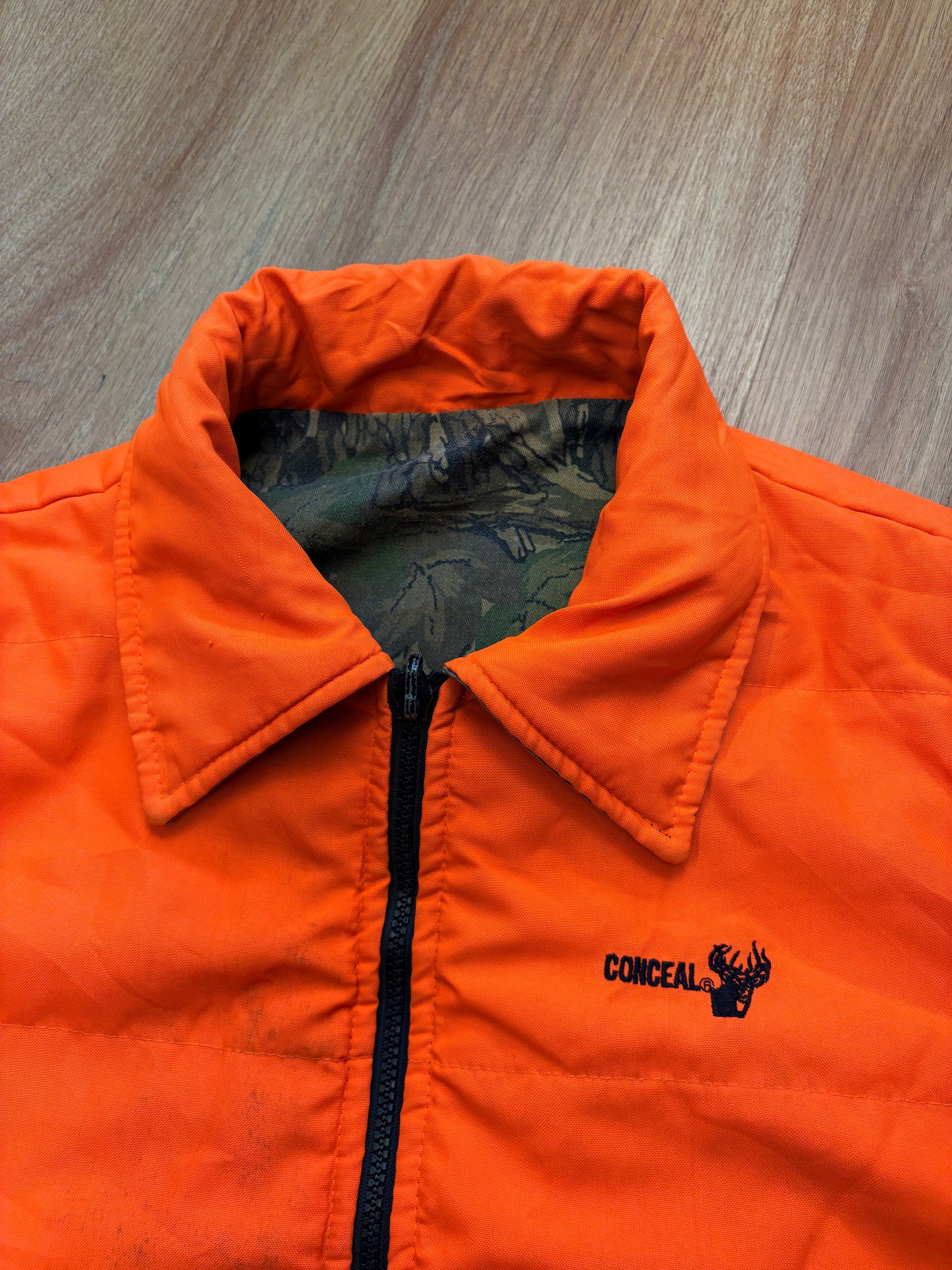 RealTree 90s Workwear Camo Reversible Vest Jacket (L)