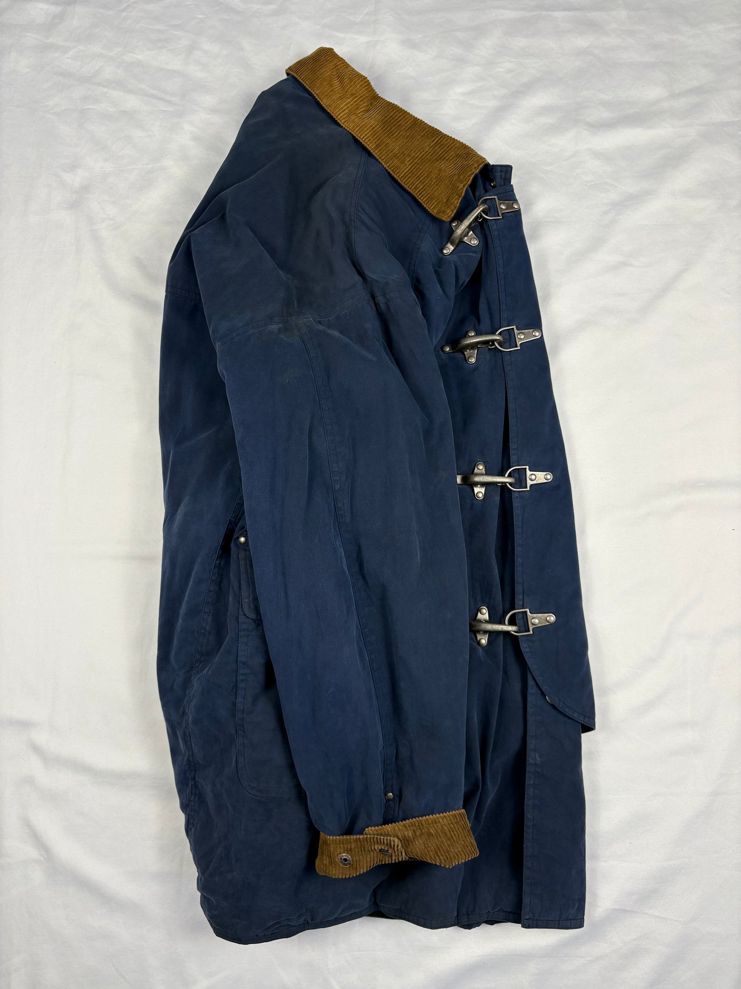 Vintage GANT Fireman Clasps Navy Jacket (L)