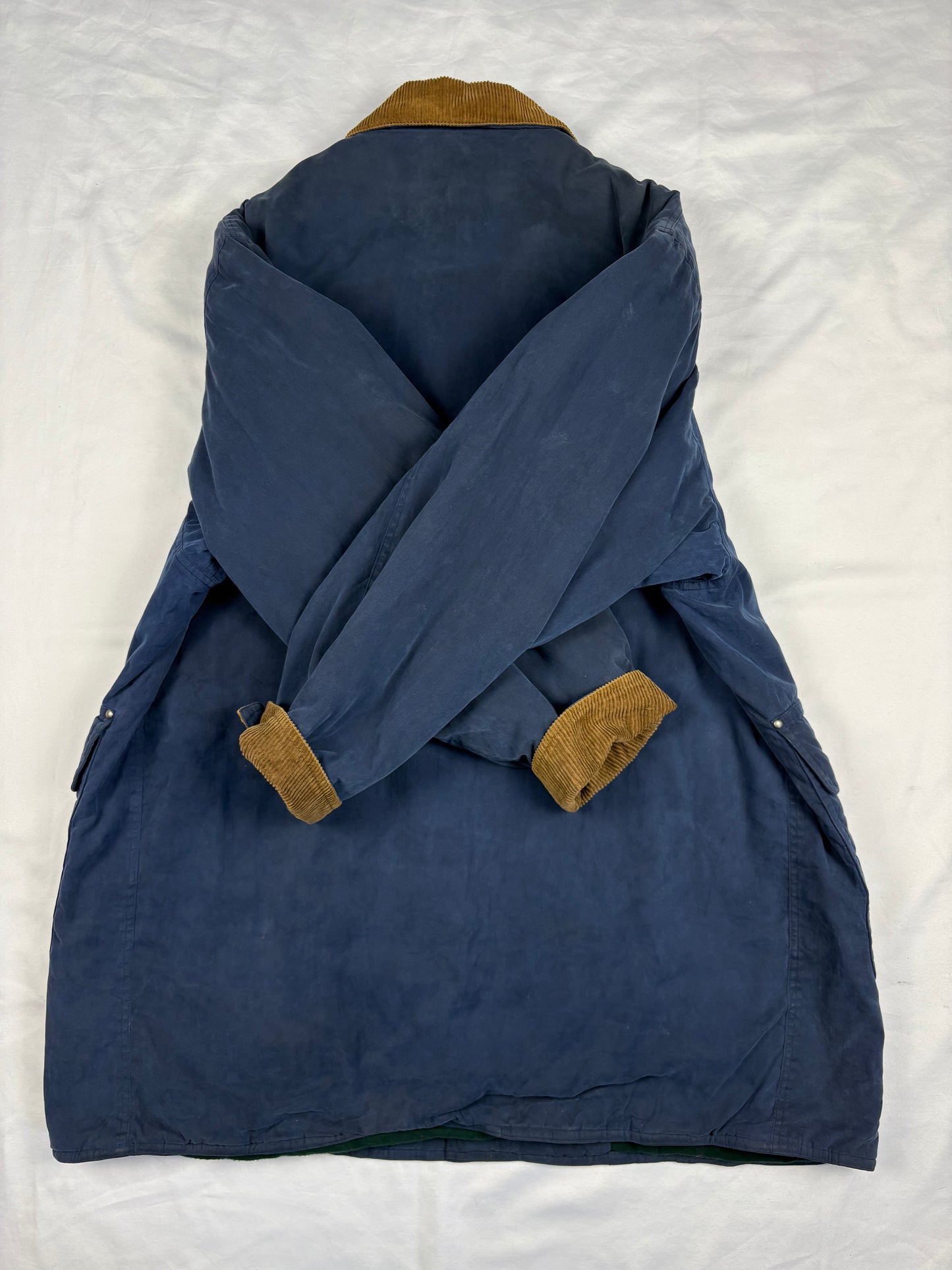 Vintage GANT Fireman Clasps Navy Jacket (L)