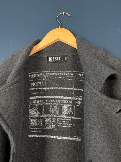 Vintage Diesel Industry Wool Over Coat (L)