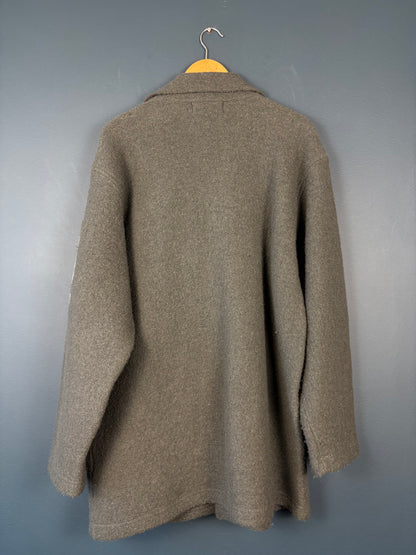 Vintage Diesel Industry Wool Over Coat (L)