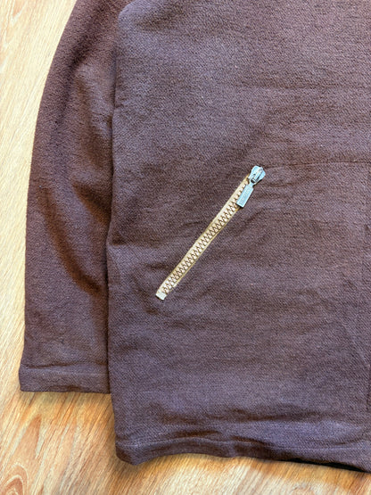Diesel Industry 90s Brown Wool Hooded Jacket (L)