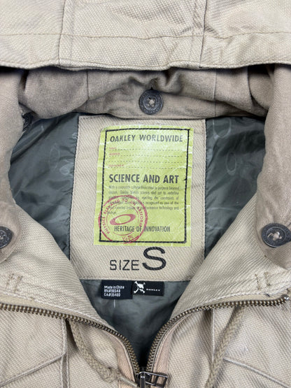 Vintage Oakley Softwear Beige Canvas Workwear Jacket (S)