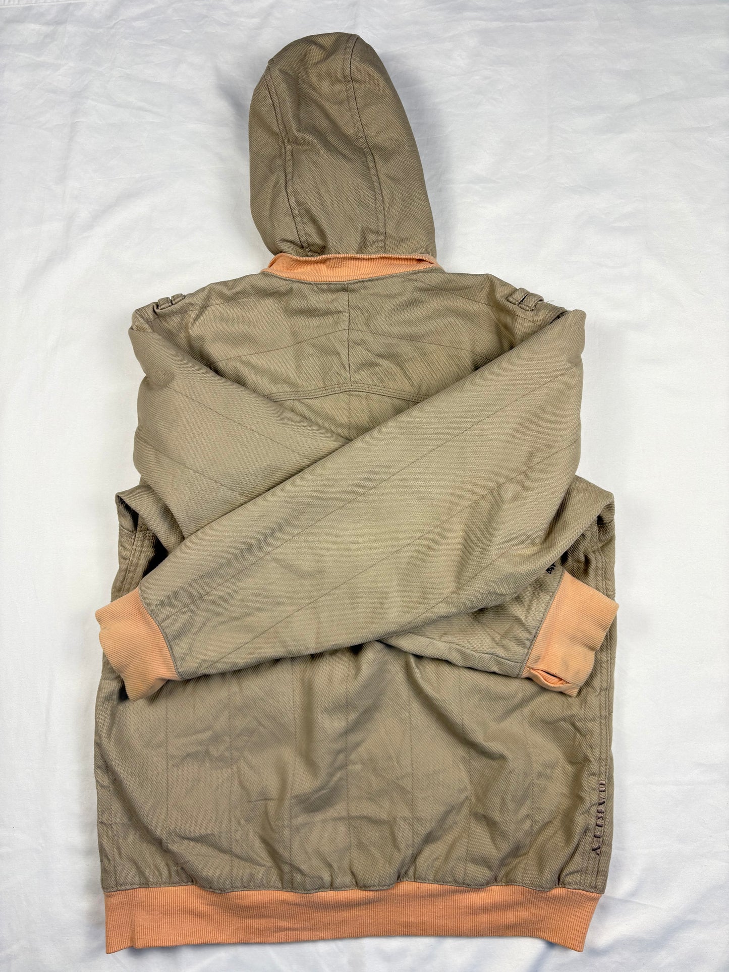 Vintage Oakley Softwear Beige Canvas Workwear Jacket (S)