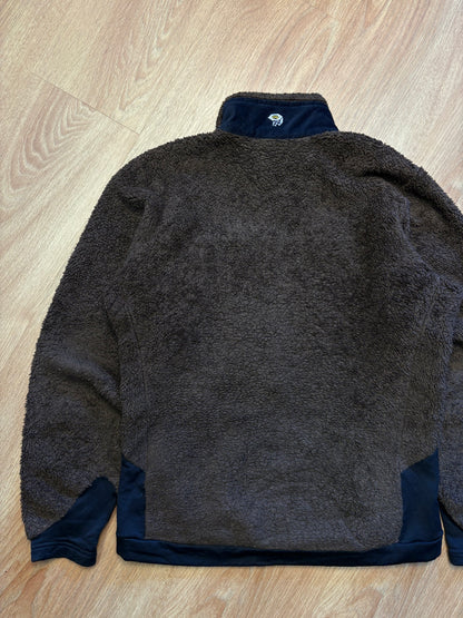 Mountain Hardwear Brown Sherpa Zip-up Fleece (women's M)