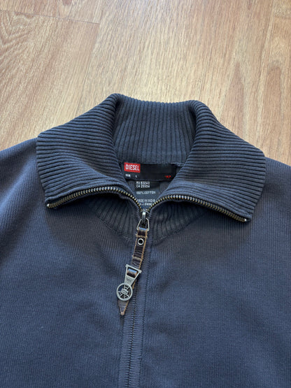 Diesel Space Traveller 2000s Zip-up Knit Jumper (L)
