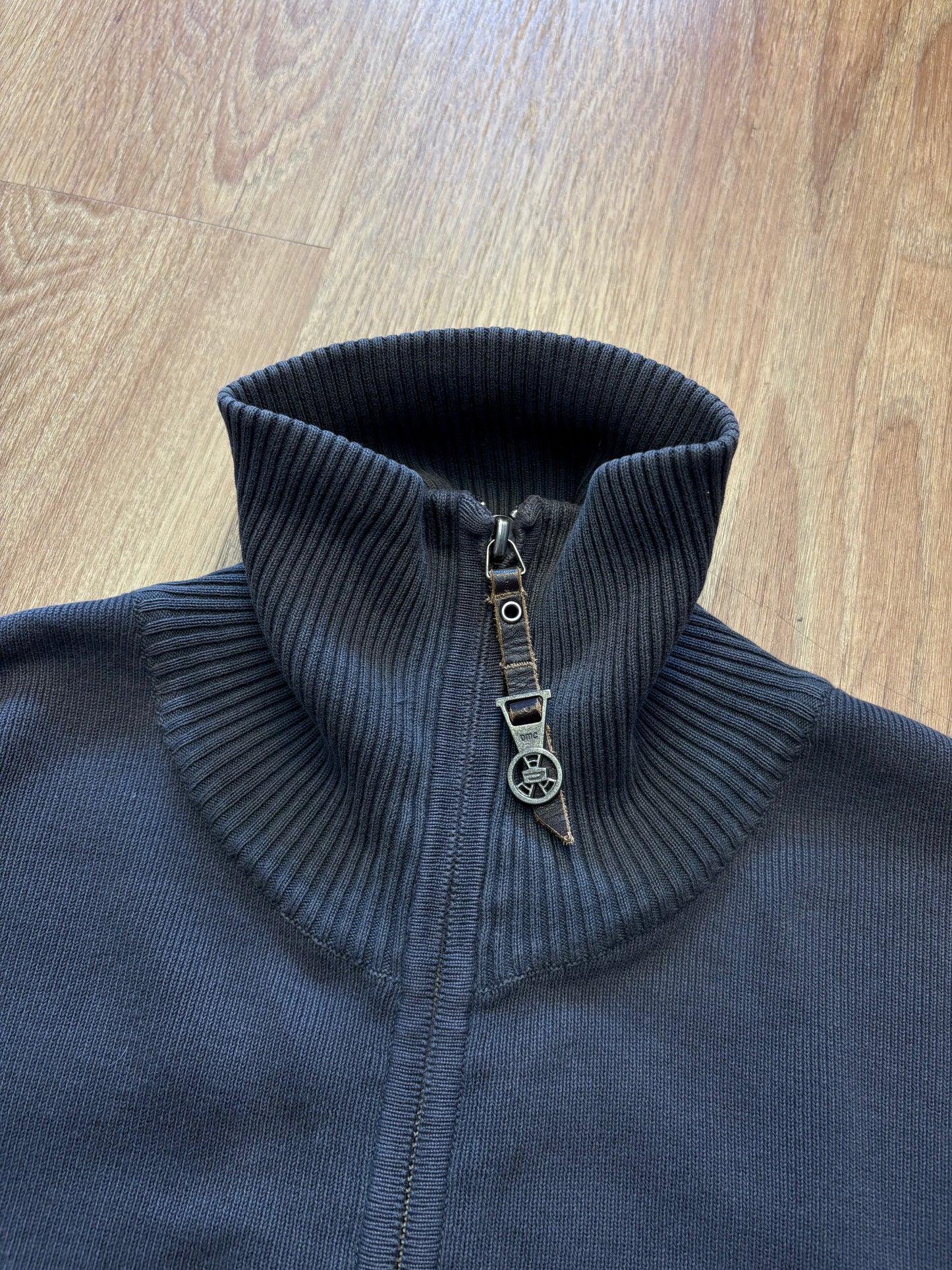 Diesel Space Traveller 2000s Zip-up Knit Jumper (L)