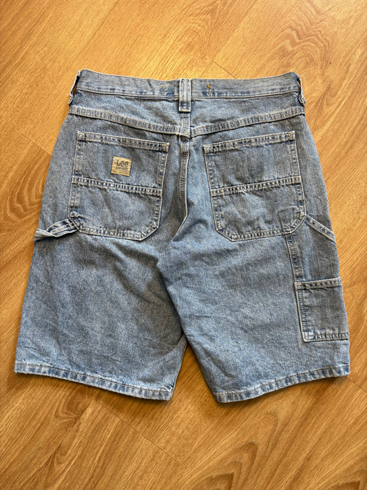 Vintage LEE Dungarees Carpenter Denim Shorts (29w)