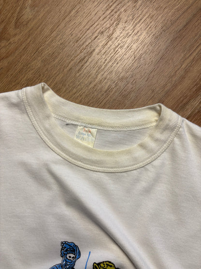 Vintage 90s Marrakech Morocco White Single Stitch Tee (M)