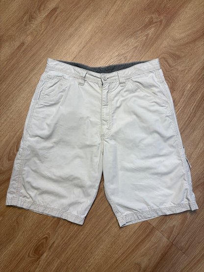 Vintage Wrangler Chalk White Carpenter Shorts (33w)