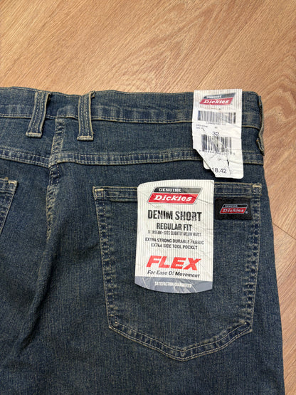 Vintage Dickies Flex Dark Denim Carpenter Shorts (32w)