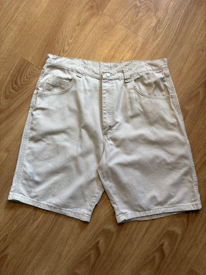 Vintage Wrangler Beige Baggy Carpenter Shorts (36w)