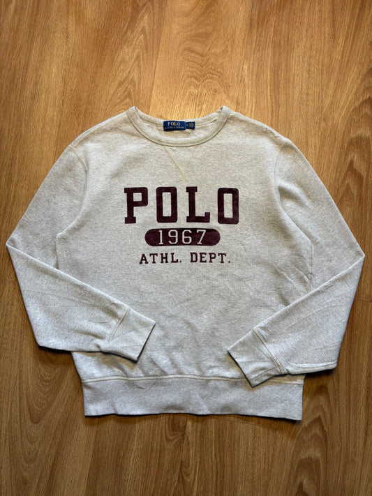 Ralph Lauren Polo Heather Grey Sweatshirt (M)