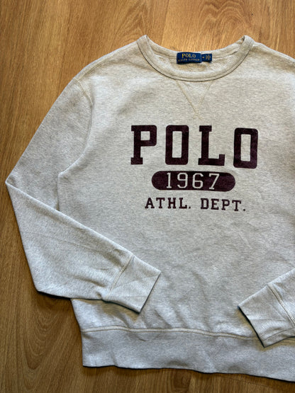 Ralph Lauren Polo Heather Grey Sweatshirt (M)