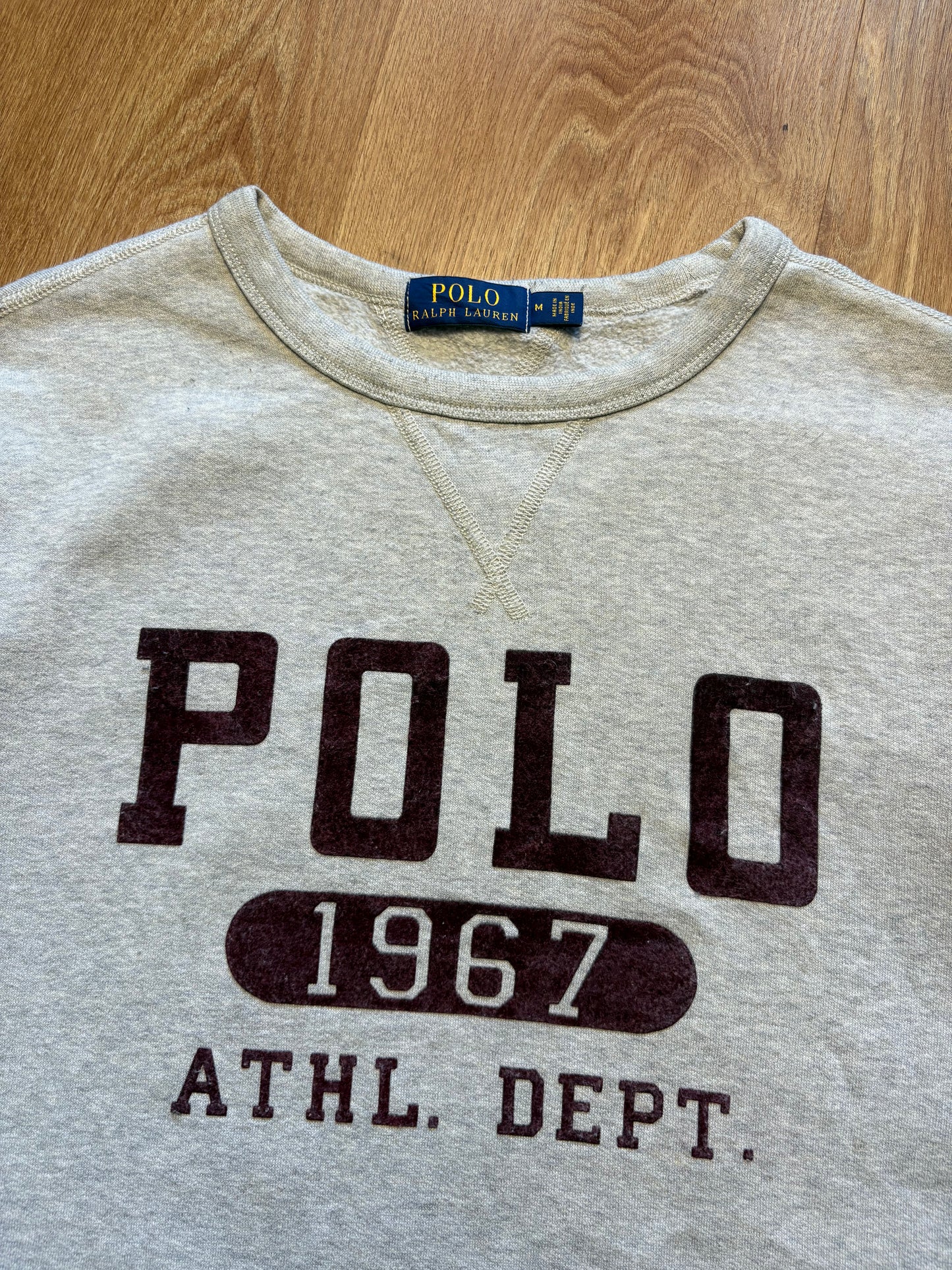Ralph Lauren Polo Heather Grey Sweatshirt (M)