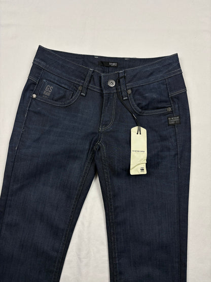 G-Star Raw Slim Dark Denim Jeans (25x32)