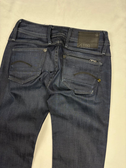 G-Star Raw Slim Dark Denim Jeans (25x32)