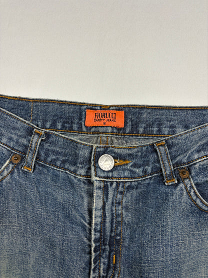 Vintage Fiorucci Bootcut Low Waisted Denim Jeans (32x32)