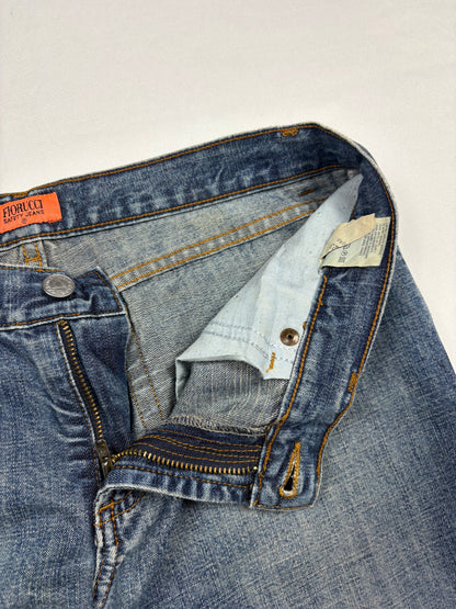 Vintage Fiorucci Bootcut Low Waisted Denim Jeans (32x32)