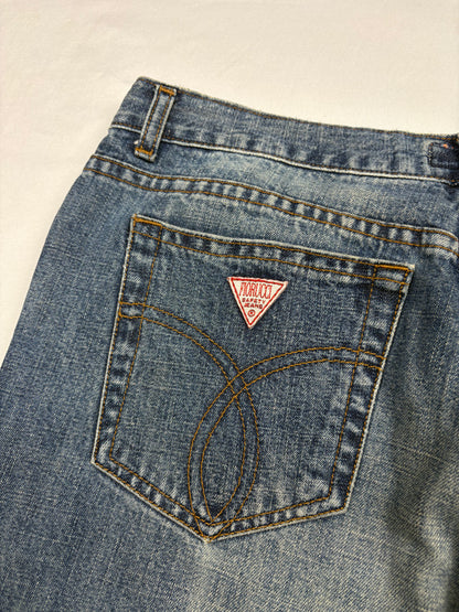 Vintage Fiorucci Bootcut Low Waisted Denim Jeans (32x32)