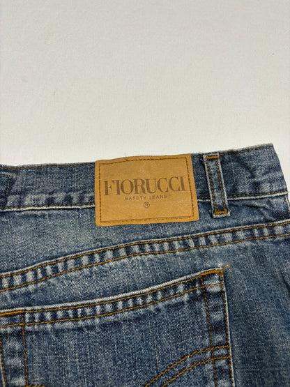 Vintage Fiorucci Bootcut Low Waisted Denim Jeans (32x32)