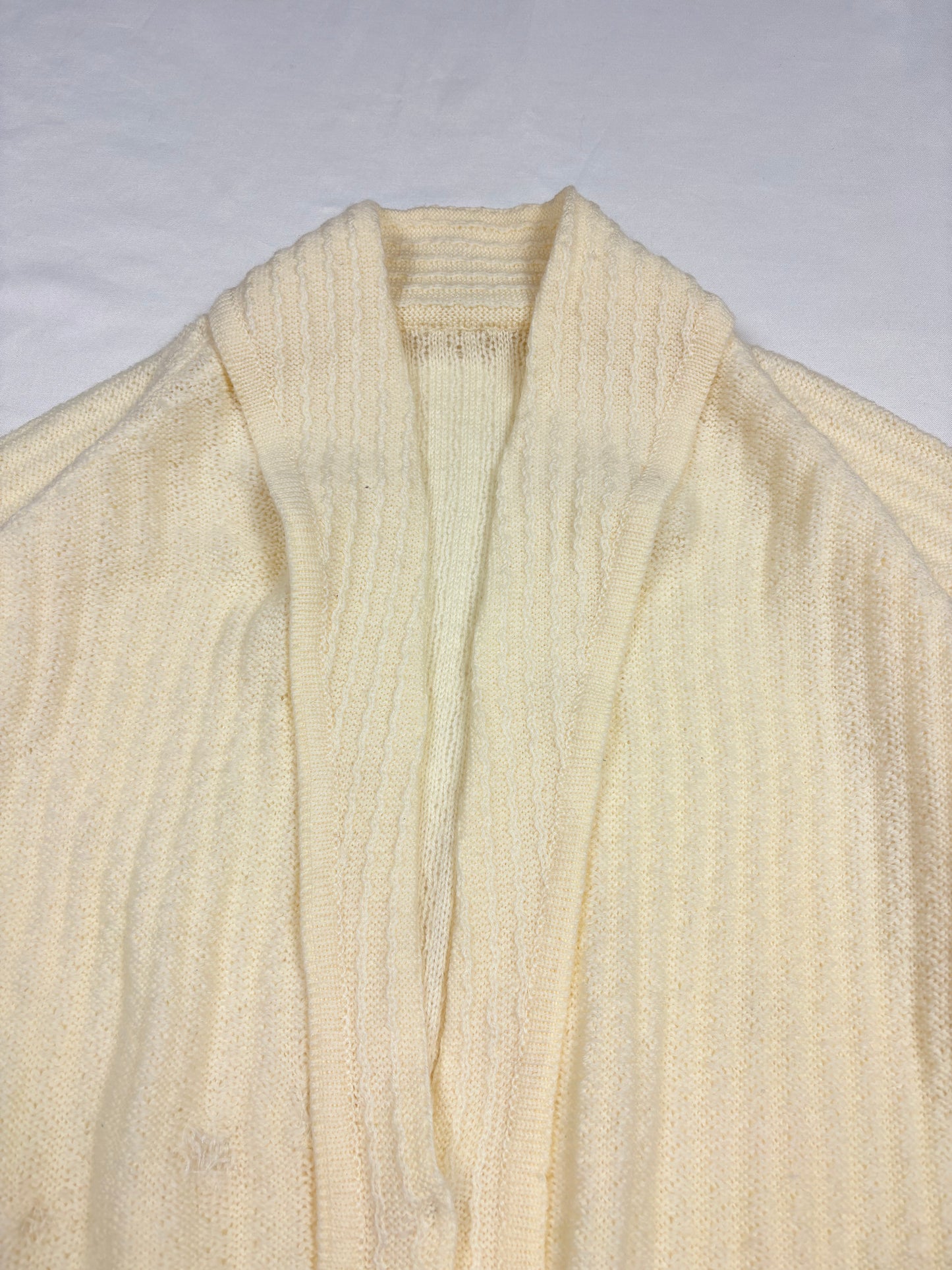 Vintage Italian Made Cream Knit Cardigan (women's S)