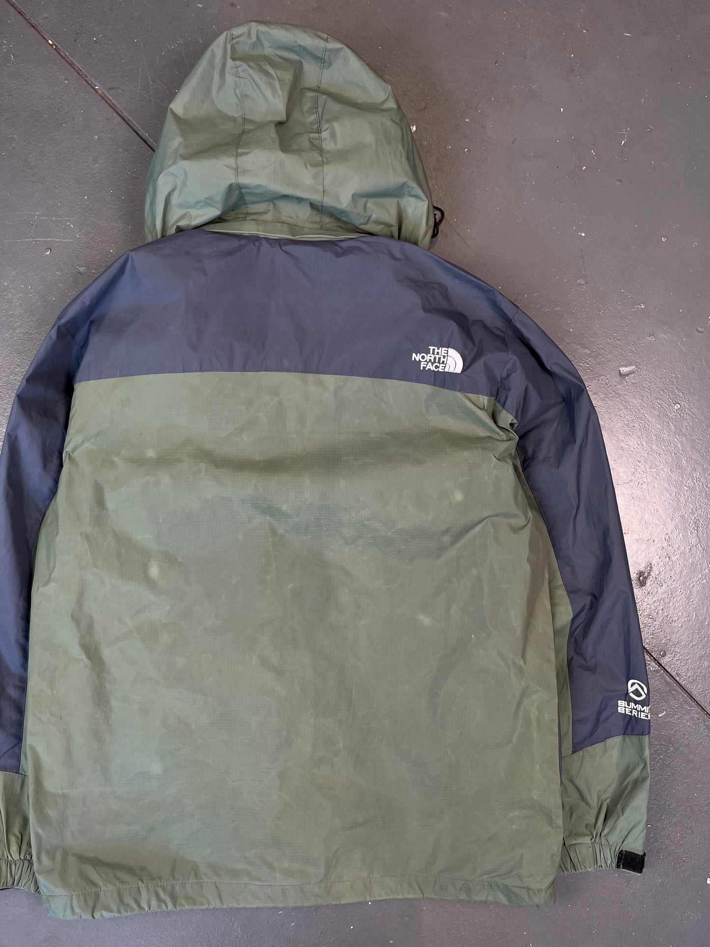 Vintage North Face Summit Series Khaki Green Waterproof Jacket (women’s L)